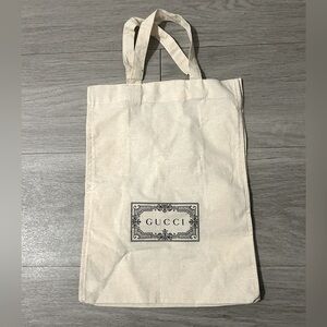 Gucci cotton tote bag